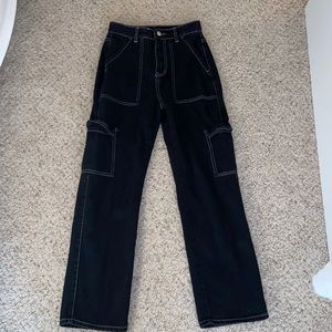 Black skater jeans